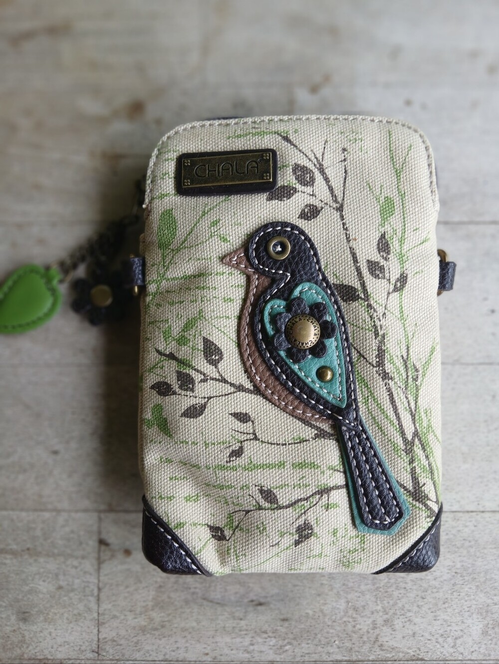 Chala SAFARI Canvas Crossbody Phone Wallet Bag - Picture 5 of 5